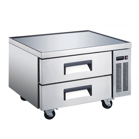 Omcan 50070 36" 2 Drawer Refrigerated Chef Base - Kitchen Pro Restaurant Equipment