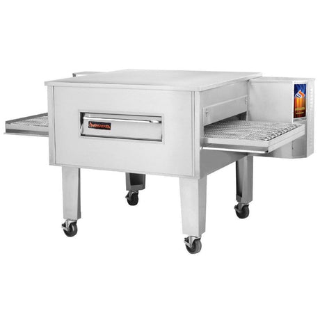 Sierra Range C3248E Electric Countertop Conveyor Pizza Oven with 48" Belt - 208V - Kitchen Pro Restaurant Equipment
