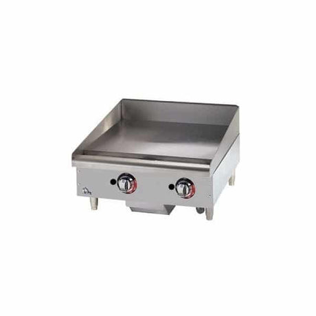 Star 624TF 24" Gas Countertop Griddle with Thermostatic Controls - 56,600 BTU - Kitchen Pro Restaurant Equipment