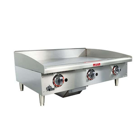 Star 636TF 36" Gas Countertop Griddle with Thermostatic Controls - 84,900 BTU - Kitchen Pro Restaurant Equipment