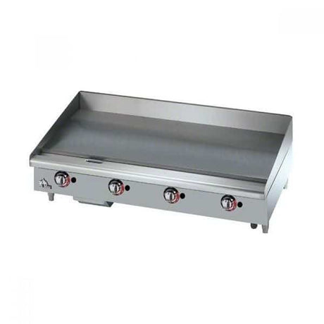 Star 648TF 48" Gas Countertop Griddle with Thermostatic Controls - 113,200 BTU - Kitchen Pro Restaurant Equipment