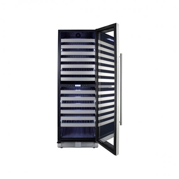 Summit SWCP2163 24" Dual-Zone Wine Cellar Cabinet, Steel Front and Painted Sides - Kitchen Pro Restaurant Equipment