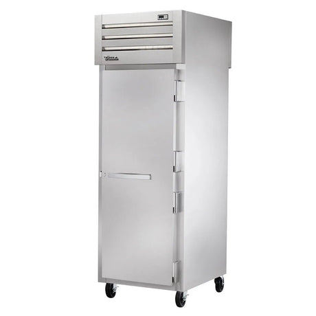 True STG1RPT-1S-1G-HC 27 1/2" One Section Pass Thru Refrigerator, (1) Right Hinge Solid Door, 115v - Kitchen Pro Restaurant Equipment