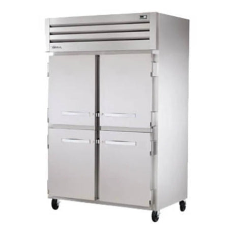 True STG2F-4HS-HC 52 5/8" Two Section Reach In Freezer, (4) Solid Doors, 115v - Kitchen Pro Restaurant Equipment