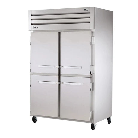 True STR2FRI-2S 68" Two Section Roll-In Freezer, (2) Solid Door, 115/208 230v - Kitchen Pro Restaurant Equipment