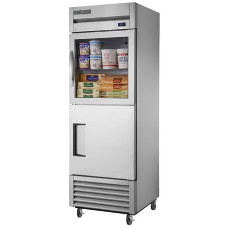 True T-23-1-G-1-HC~FGD01 27" Reach-In Swing Solid/Glass Door Refrigerator - Kitchen Pro Restaurant Equipment