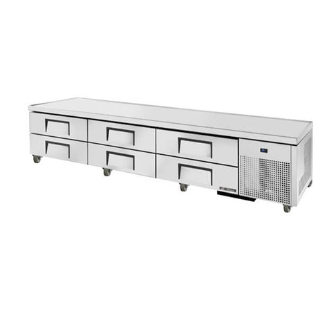 True TRCB-110 Refrigerated Chef Base 6 Drawers 110 inch - Kitchen Pro Restaurant Equipment