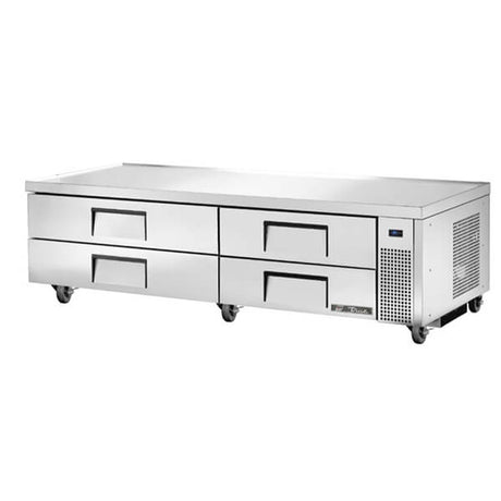 True TRCB-82 Refrigerated Chef Base 4 Drawers 82 inch - Kitchen Pro Restaurant Equipment