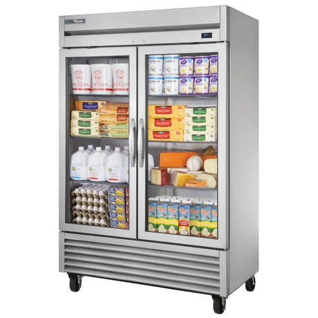 True TS-49G-HC-FGD01 54 1/10" Two Section Reach In Refrigerator - Kitchen Pro Restaurant Equipment