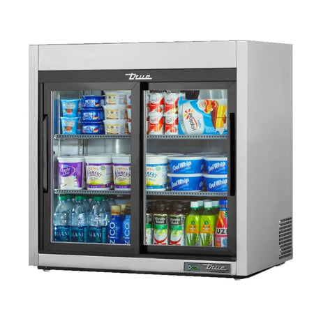 True TSD-09G-HC-LD 36" Countertop Refrigerator - Kitchen Pro Restaurant Equipment