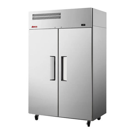 Turbo Air ER47-2-N 52" Solid Door Reach-In Top Mount Refrigerator - Kitchen Pro Restaurant Equipment