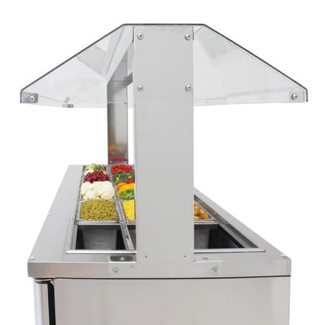 Turbo Air JBT-72-N 72" Refrigerated Buffet Display Table - Kitchen Pro Restaurant Equipment