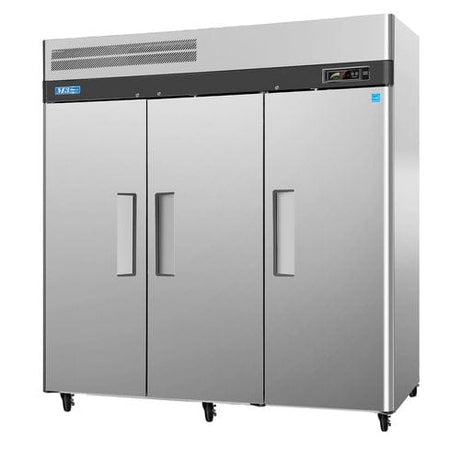 Turbo Air M3R72-3-N 78" Commercial Reach-In Refrigerator Three Section - Kitchen Pro Restaurant Equipment