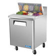 Turbo Air MST-28-N 28" Sandwich Salad Prep Table With Refrigerated Base - Kitchen Pro Restaurant Equipment