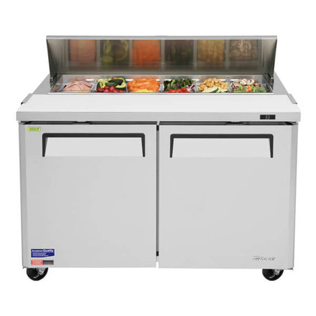 Turbo Air MST-48-N 48" Sandwich Salad Prep Table With Refrigerated Base - Kitchen Pro Restaurant Equipment