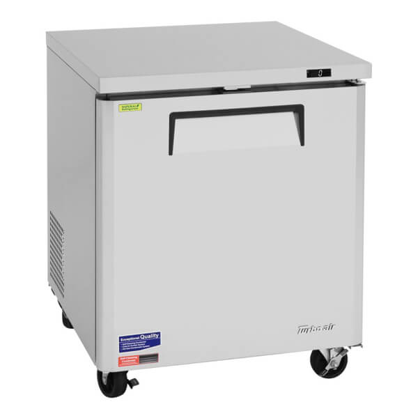 Turbo Air MUF-28-N Under counter Freezer 7 cu ft Single Door - Kitchen Pro Restaurant Equipment