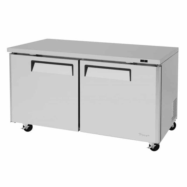 Turbo Air MUF-60-N Undercounter Freezer 15.5 cu ft Two Door - Kitchen Pro Restaurant Equipment