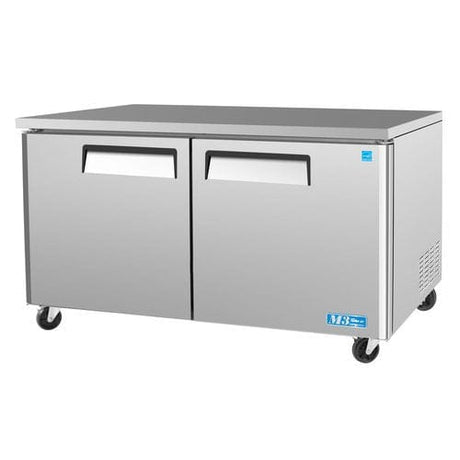 Turbo Air MUR-60-N Undercounter Refrigerator Two Doors 16 cu ft - Kitchen Pro Restaurant Equipment