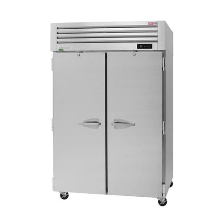 Turbo Air PRO-50R-N 51" 2 Section Solid Door Reach-In Top Mount Refrigerator - Kitchen Pro Restaurant Equipment