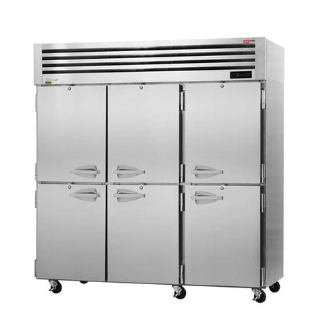 Turbo Air PRO-77-6F-N 77" 3-Section Half Solid Door Top Mounted Freezer - Kitchen Pro Restaurant Equipment