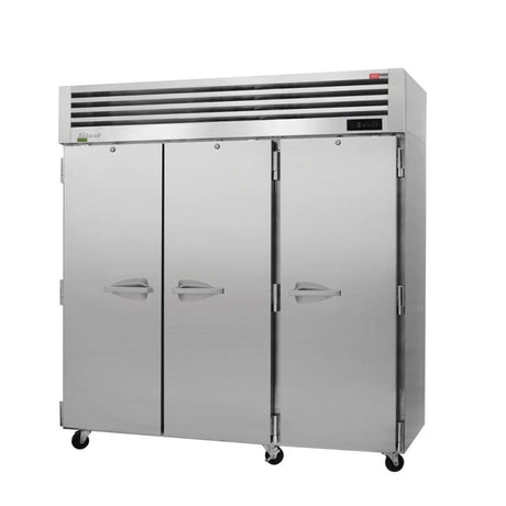 Turbo Air PRO-77F-N 77" 3-Section Solid Door Top Mounted Freezer - Kitchen Pro Restaurant Equipment