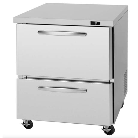 Turbo Air PUF-28-D2-N 28? 2 Drawer Undercounter Freezer - Kitchen Pro Restaurant Equipment