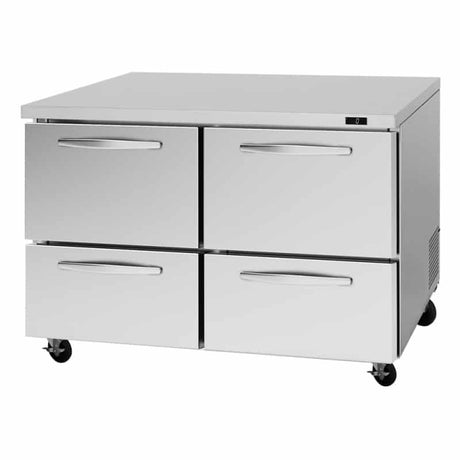 Turbo Air PUF-48-D4-N 48" 4 Drawers Undercounter Freezer - Kitchen Pro Restaurant Equipment