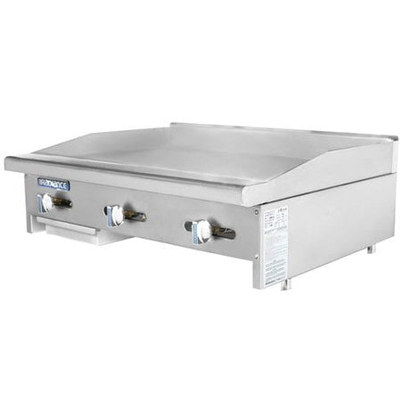 Turbo Air Radiance TAMG-36 - 36" Manual Control Griddle NG - Kitchen Pro Restaurant Equipment