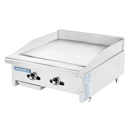 Turbo Air TATG-24 NG 24" Gas Griddle - Thermostatic, 1" Steel Plate - Kitchen Pro Restaurant Equipment