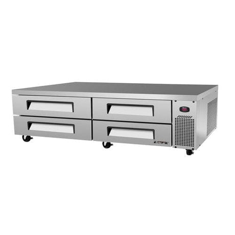 Turbo Air TCBE-96SDR-N 96" 4 Drawer Refrigerated Chef Base - Kitchen Pro Restaurant Equipment