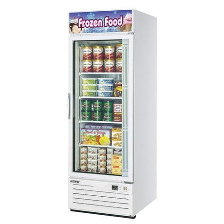 Turbo Air TGF-23F-N Glass Door Freezer 27" 1 Swinging Door - Kitchen Pro Restaurant Equipment
