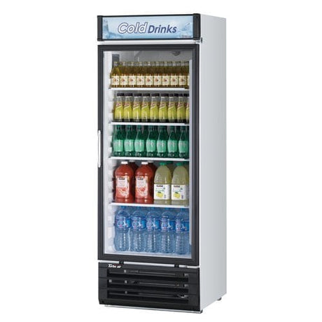 Turbo Air TGM-22RV-N6 Merchandising Glass Door Refrigerator 29" Single Door - Kitchen Pro Restaurant Equipment