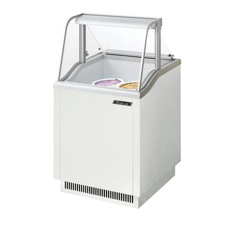 Turbo Air TIDC-26W-N Ice Cream Dipping Cabinet 26" White - Kitchen Pro Restaurant Equipment