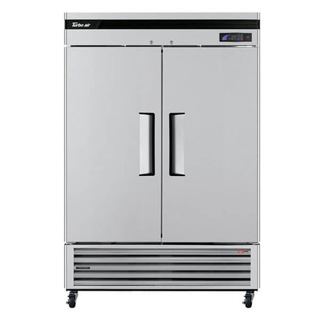 Turbo Air TSF-49SD-N 55" 2-Section Solid Door Reach-In Bottom Mount Freezer - Kitchen Pro Restaurant Equipment
