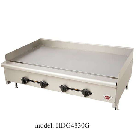 Wells HDG6030G Countertop Gas Griddle 60" 150,000 BTU - Kitchen Pro Restaurant Equipment
