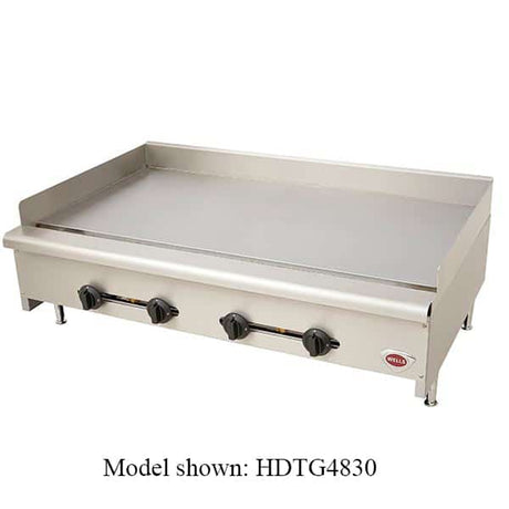Wells HDTG6030G Countertop Gas Griddle 60" 150,000 BTU Thermostatic - Kitchen Pro Restaurant Equipment