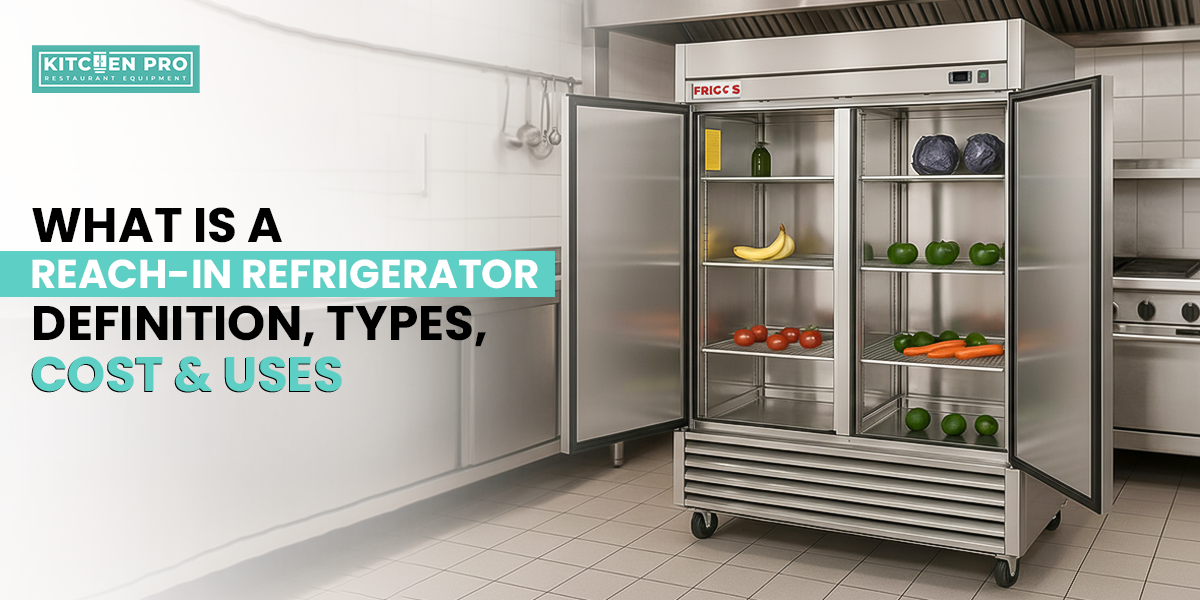 What Is a Reach-in Refrigerator: Definition, Types, Cost & Uses