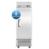 Commercial Reach in Refrigerator 27" Width Solid Single Door 21 Cu Ft Frigos FG-RF-1D with Aluminum Interior with 304 Stainless Steel Floor