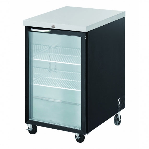 Akita AGBB-23 23'' Glass Door Back Bar Refrigerator