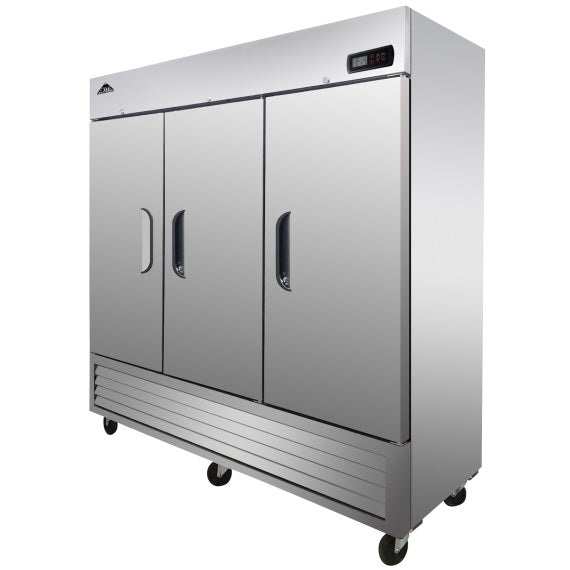 Akita ARF-72 78'' (3) Door Reach-In Freezer 72 Cu. Ft.