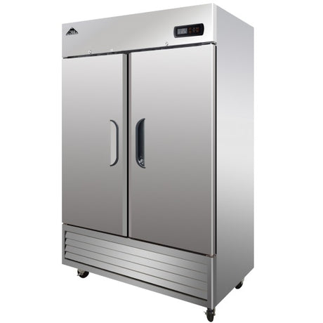 Akita ARR-49 55.2'' (2) Door Reach-In Refrigerator 49 Cu. Ft.