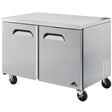 Akita AUF-48 48.25'' (2) Door Undercounter Freezer