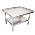 BK Resources EETS-6030 Stainless Steel Economy Equipment Stand with Undershelf 60X30