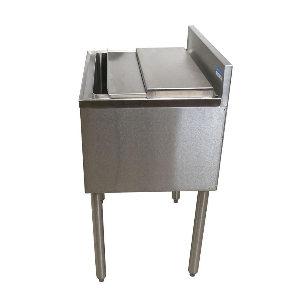 BK Resources UB4-18-IBCP30-10 Underbar Ice Bin With 10-circuit Aluminum Cold Plate