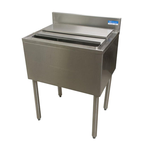 BK Resources UB4-18-IBCP30-10 Underbar Ice Bin With 10-circuit Aluminum Cold Plate