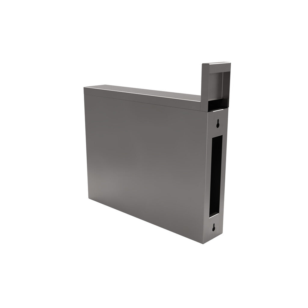 BK Resources UB4-21-SGH4 Stainless Steel Soda Gun Holder with Drain Tube Hole