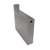 BK Resources UB4-21-SGH4 Stainless Steel Soda Gun Holder with Drain Tube Hole
