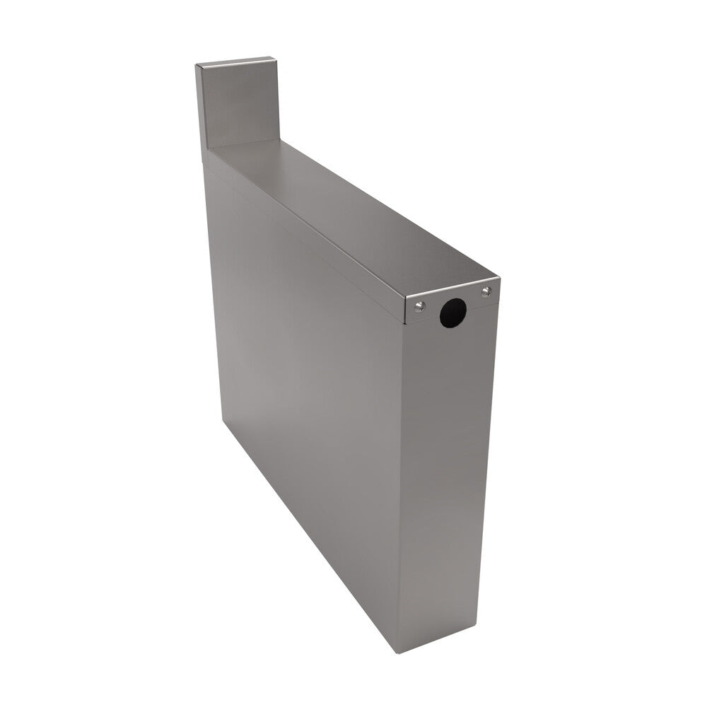 BK Resources UB4-21-SGH4 Stainless Steel Soda Gun Holder with Drain Tube Hole