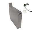 BK Resources UB4-21-SGH4 Stainless Steel Soda Gun Holder with Drain Tube Hole