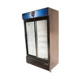 Bison BGM-35-SD 44.5'' (2) Sliding Glass Door Refrigerated Merchandiser 35 Cu. Ft.